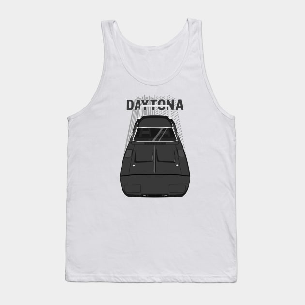 Dodge Charger Daytona 1969 - black Tank Top by V8social